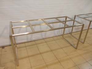 подстолья из шлифованной нержавейки